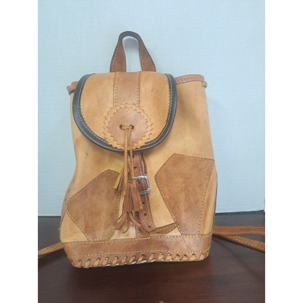 Puro Cuero Leather Mini Backpack